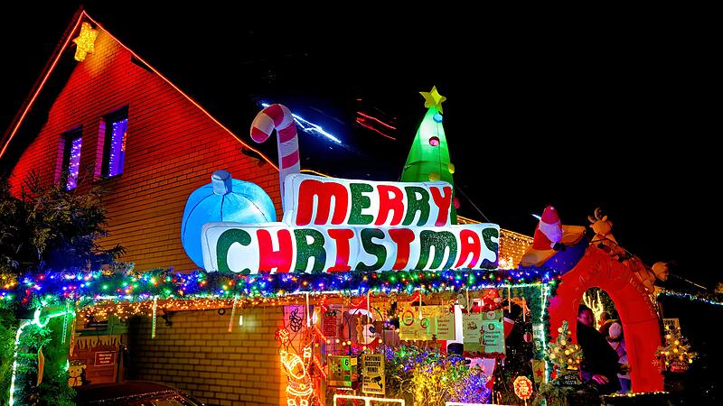 Besuch im Weihnachtshaus Baunach 2025Besuch im Weihnachtshaus Baunach 2025