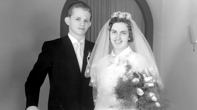 Das Ehepaar Vogler zur Hochzeit