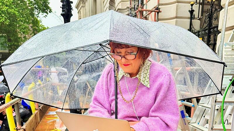 ARD-Korrespondentin Dittert in London ARD-Korrespondentin Dittert in London