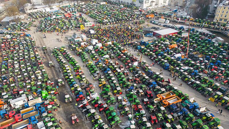 Bauernproteste - Augsburg