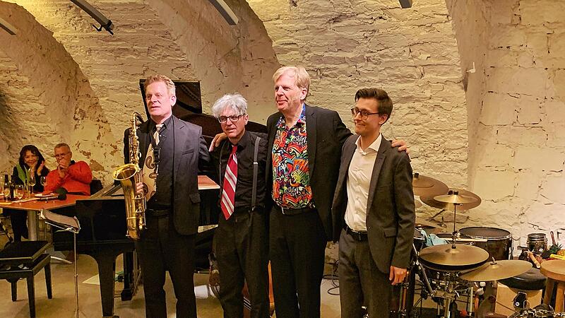 Das „Torsten Zwingenberger 4tet“ in Bismarcks Basement