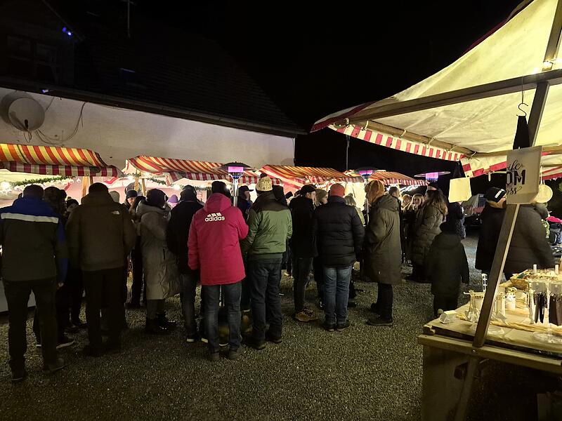 Das Schmölzer Winterdorf war auch in diesem Jahr wieder Besuchermagnet