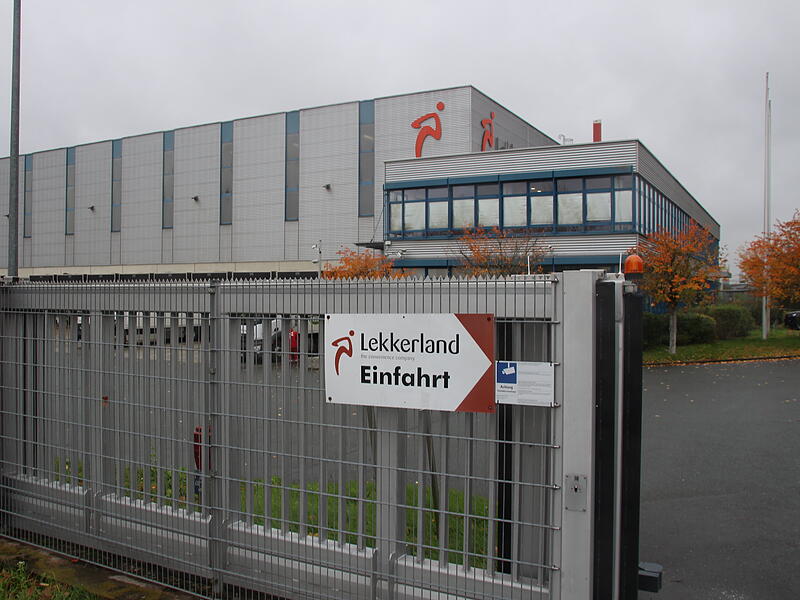 Das Logistikzentrum in Höchstadt ist Lekkerland zu klein geworden. Die gewünschte Erweiterung lässt sich hier nicht realisieren.