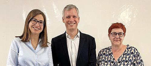 Alexandra Breun (l.), Christian Zwanziger und Eva Ehrhardt-Odörfer bilden das Vorstandstrio. Alexandra Breun (l.), Christian Zwanziger und Eva Ehrhardt-Odörfer bilden das Vorstandstrio.