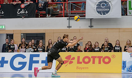 Georg Sch&auml;fer Halle, VC Eltmann vs. Blue Volleys Gotha