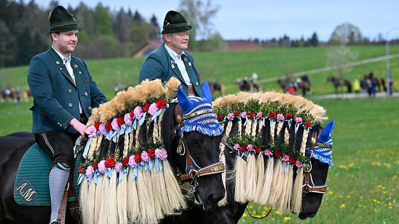 Ostermontag - Georgiritt in Traunstein