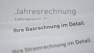 Gas- und Stromrechnung Gas- und Stromrechnung