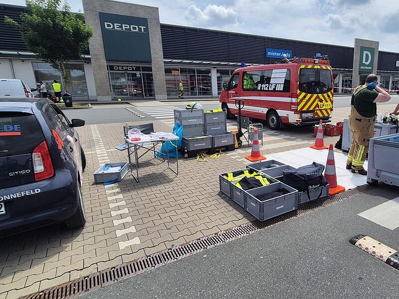 Der Einsatz am Citycenter dauerte mehrere Stunden.