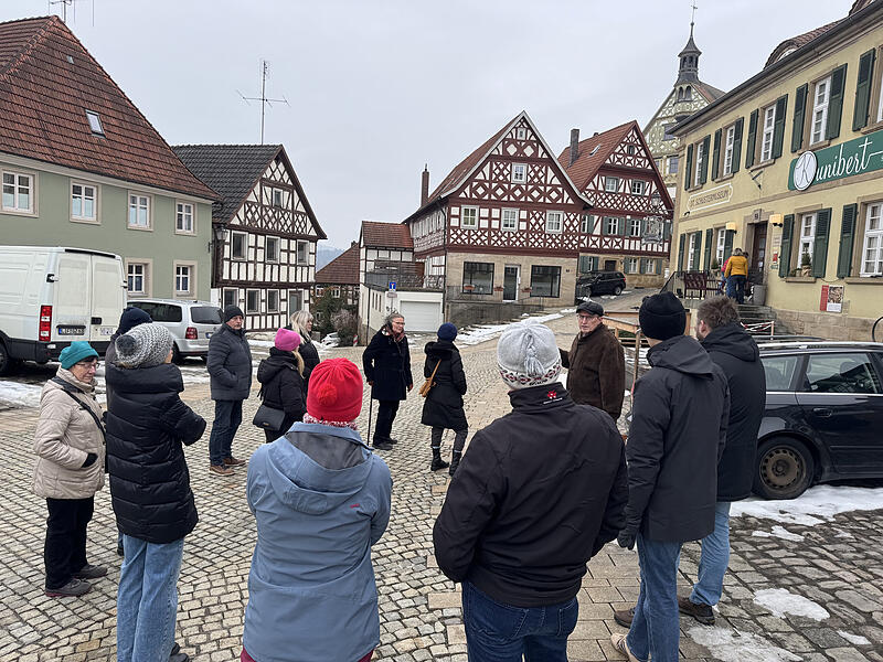 B&uuml;rgerverein Burgkunstadt informiert &uuml;ber Marktplatz und Hochwasserschutz