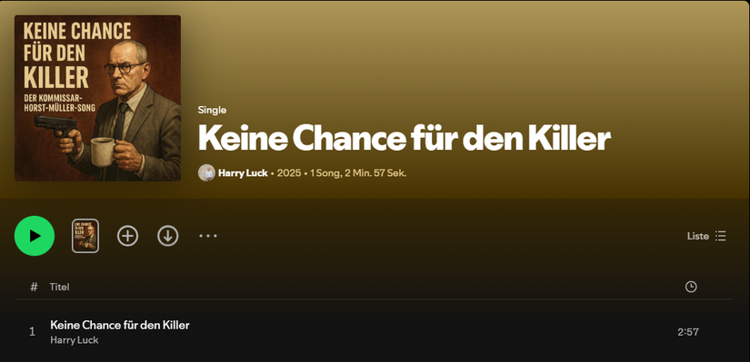 KI singt Song über Bambergs Kult-Kommissar Horst Müller