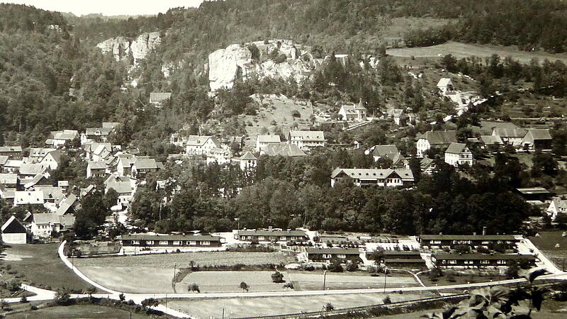 Einst prägte ein Barackenlager am Ortsrand Streitberg. Von den Nazis erbaut, beherbergte es nach dem Zweiten Weltkrieg Geflüchtete.Forchheim & Fränkische Schweiz Einst prägte ein Barackenlager am Ortsrand Streitberg. Von den Nazis erbaut, beherbergte es nach dem Zweiten Weltkrieg Geflüchtete.