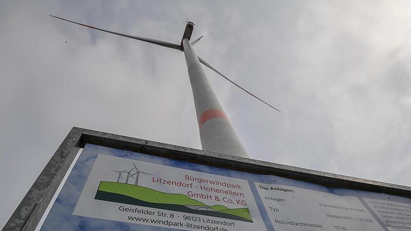 Drei Litzendorfer Bürgerwindräder drehen sich bereits oberhalb des Ellertals. Ein viertes soll nun hinzukommen.