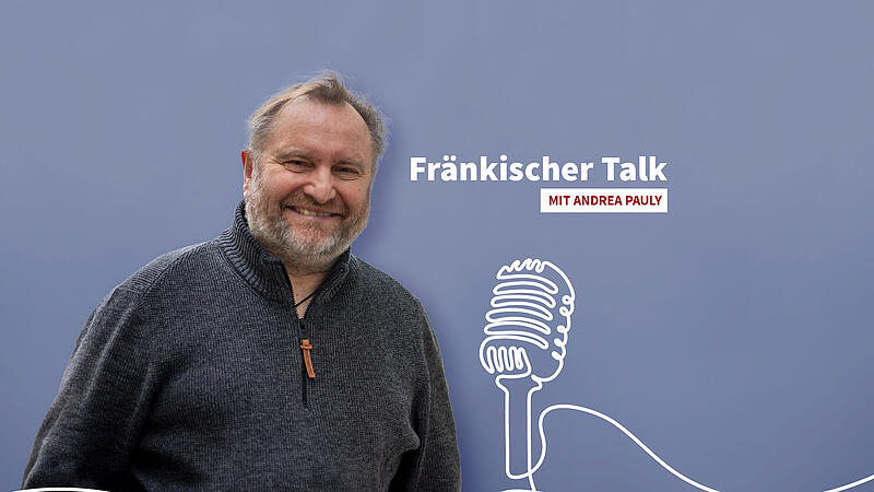 Frankenkrimi-Autor Helmut Vorndran aus Rattelsdorf spricht im Podcast "Fr&auml;nkischer Talk" mit Andrea Pauly &uuml;ber das Schreiben, den Tod, das Kabarett und seine ganz pers&ouml;nlichen Strafzettel.