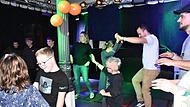 Die Kinder hatten viel Spaß in der Inklusions-Disco.