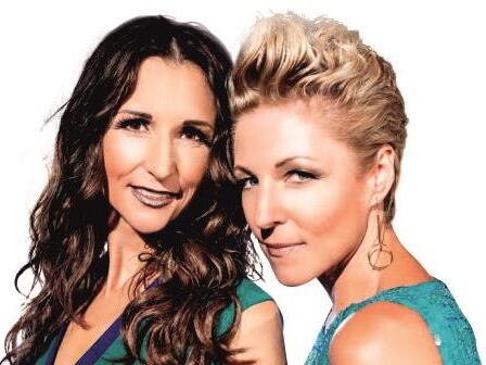 Anita Hofmann (links), hier mit ihrer Schwester Alexandra noch als Duo „Geschwister Hofmann“.