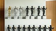 Begehrte Trophäen: Auch in diesem Jahr wird die Verleihung des Max-Oscar-Arnold-Puppenpreises in zahlreichen Kategorien ein zentraler Bestandteil im reichhaltigen Programm des Puppenfestivals sein. Begehrte Trophäen: Auch in diesem Jahr wird die Verleihung des Max-Oscar-Arnold-Puppenpreises in zahlreichen Kategorien ein zentraler Bestandteil im reichhaltigen Programm des Puppenfestivals sein.
