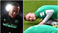 Zwei Franken, ein Team: Jamie Leweling (li.) und David Raum wurden in Nürnberg geboren, liefen gemeinsam für die SpVgg Greuther Fürth auf und sind heute Nationalspieler in der DFB-Elf.