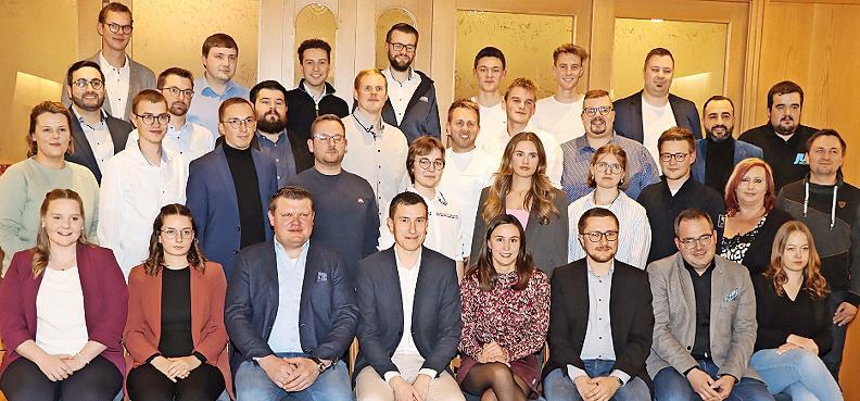 Im Bild die nominierten Kandidaten der Jungen Union zur Kreistagswahl.