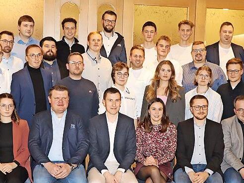 Im Bild die nominierten Kandidaten der Jungen Union zur Kreistagswahl.