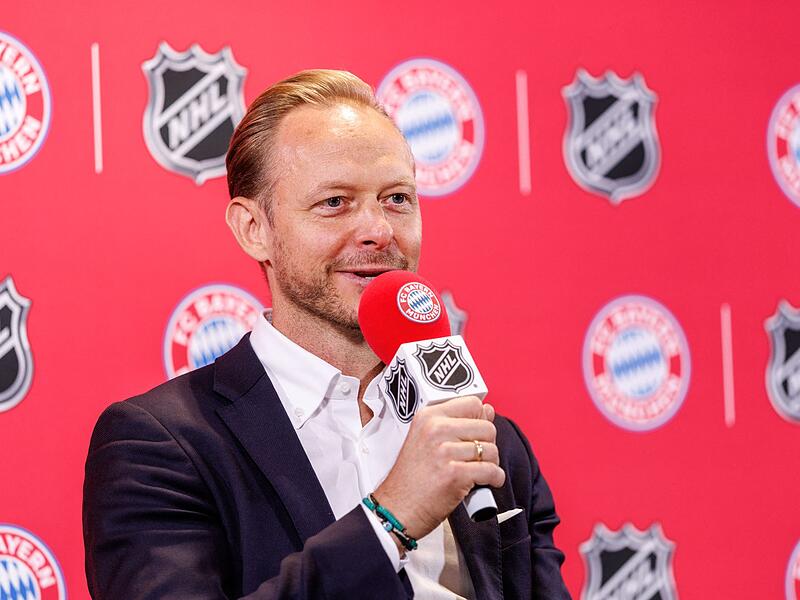 Eishockey, Fu&szlig;ball: Gemeinsame PK von FC Bayern und NHL