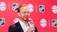 Eishockey, Fußball: Gemeinsame PK von FC Bayern und NHL Eishockey, Fußball: Gemeinsame PK von FC Bayern und NHL