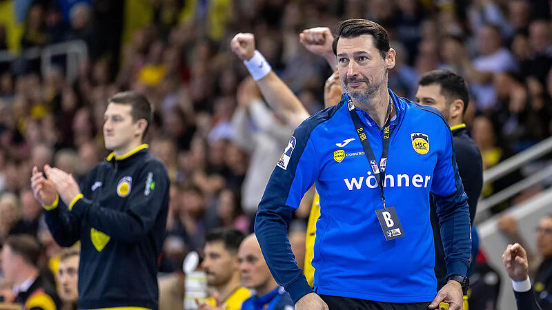 Bleibt dem HSC 2000 Coburg bis mindestens 2028 erhalten: Cheftrainer Anel Mahmutefendic.HSC Coburg: Die besten Bilder des Jahres 2025 Bleibt dem HSC 2000 Coburg bis mindestens 2028 erhalten: Cheftrainer Anel Mahmutefendic.