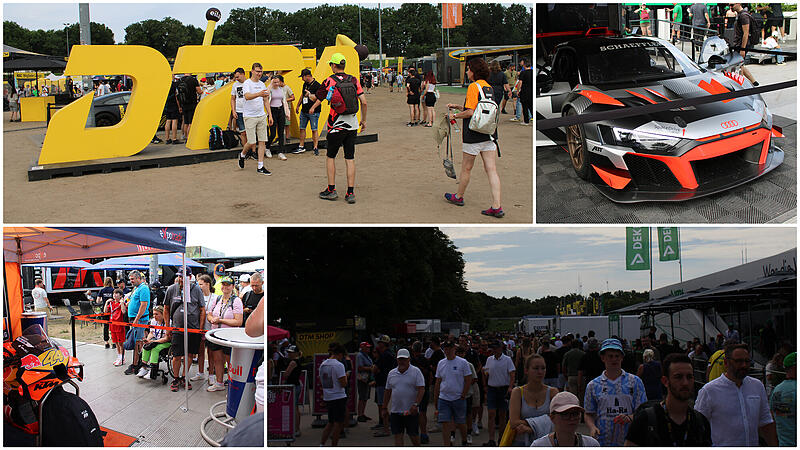 Viele Motorsport-Fans pilgerten am Sonntag zum Norisring und genossen die DTM live vor Ort.