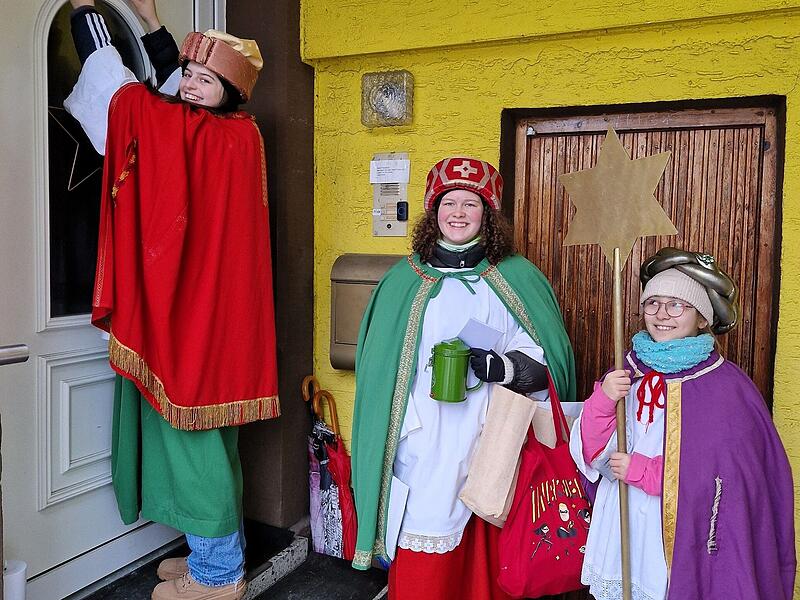 Sternsinger Steinwiesen und Nurn  2026.