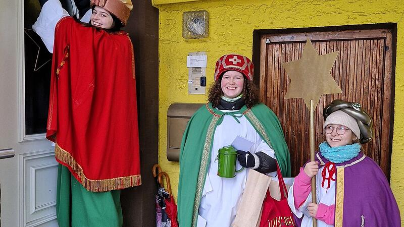 Sternsinger Steinwiesen und Nurn  2026.