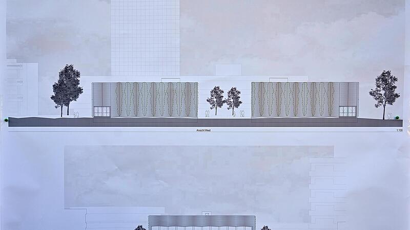 In nachhaltiger sortenreiner Holzbauweise sollen die beiden Geb&auml;ude auf dem S&uuml;dgel&auml;nde errichtet werden.