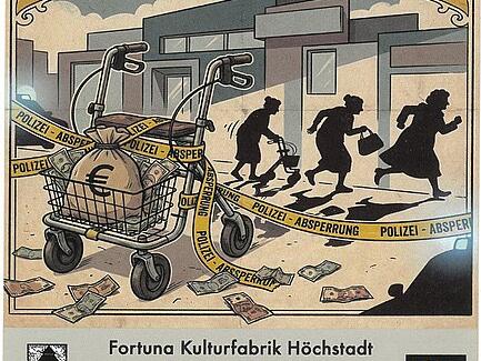 Theater &bdquo;Bankraub mit Rollator&ldquo;