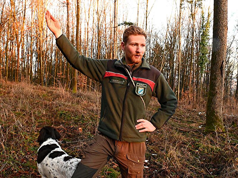 Revierf&ouml;rster Lorenz Hertel aus Sche&szlig;litz