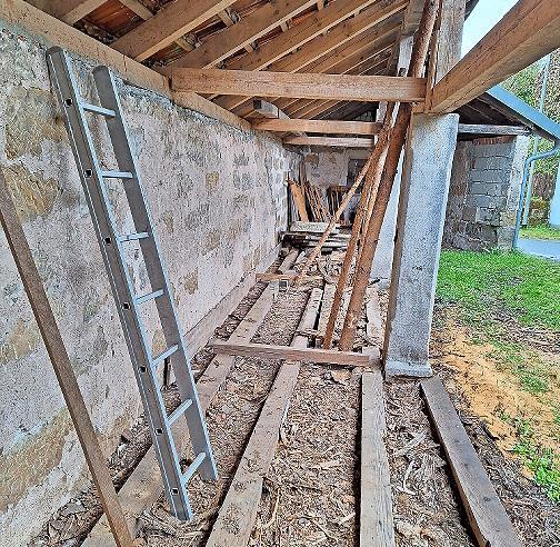 Die alte Kegelbahn in Jesserndorf. Die alte Kegelbahn in Jesserndorf.