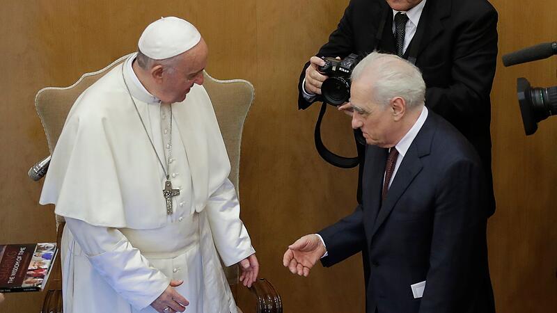 Scorsese trifft Papst bei Buchvorstellung
