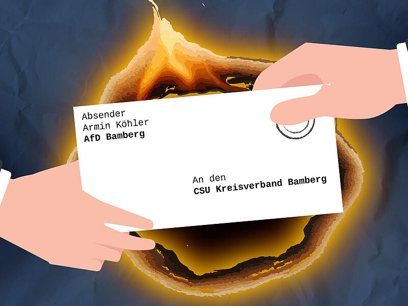 Bamberger AfD-Stadtrat Armin K&ouml;hler schw&auml;rzt CSU-Stadtrat an