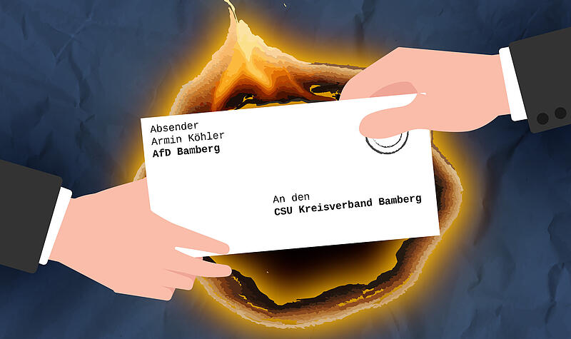 Bamberger AfD-Stadtrat Armin K&ouml;hler schw&auml;rzt CSU-Stadtrat an