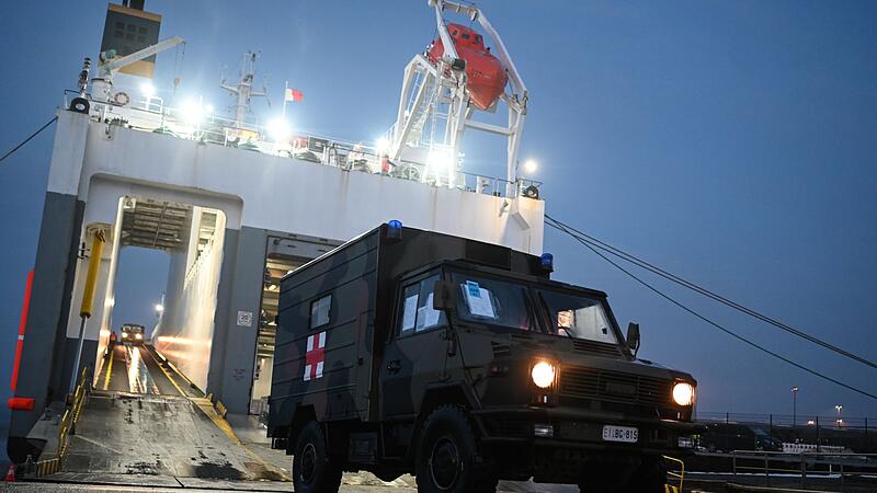 Gro&szlig;e Verlege&uuml;bung der Nato: "Steadfast Dart"