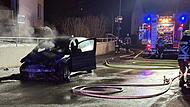 Fahrzeugbrand in Uttenreuth