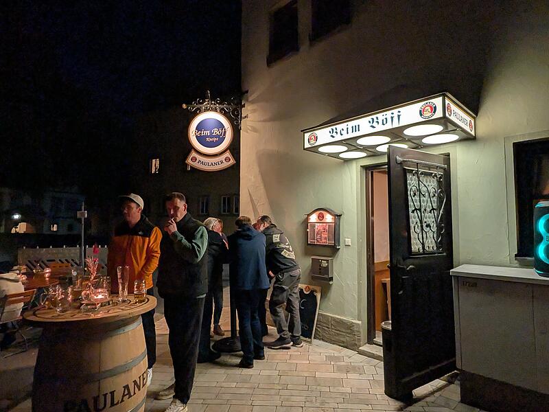 Am 25. September &ouml;ffnete der M&uuml;nnerst&auml;dter B&ouml;ff seine T&uuml;r wieder.