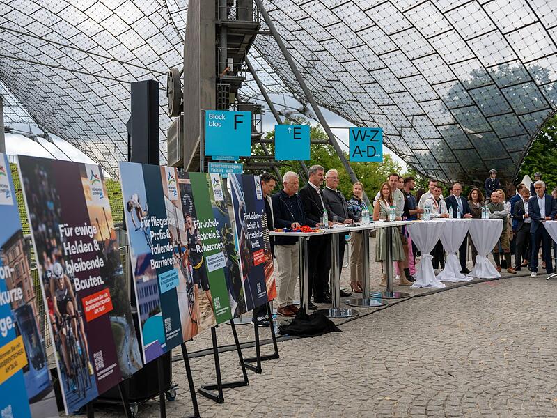 Pressekonferenz zu Olympiabewerbung von München