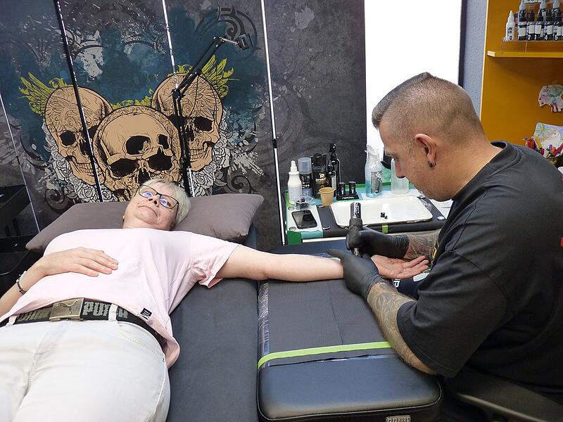 Tattoo-Aktion in AdeldsorfTattoo-Aktion in Adeldsorf