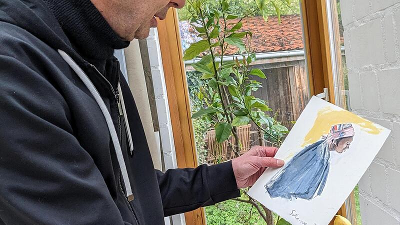 Winter kann Menschen nur malen, wenn er sie auch kennt.Forchheim & Fränkische Schweiz Winter kann Menschen nur malen, wenn er sie auch kennt.Forchheim & Fränkische Schweiz