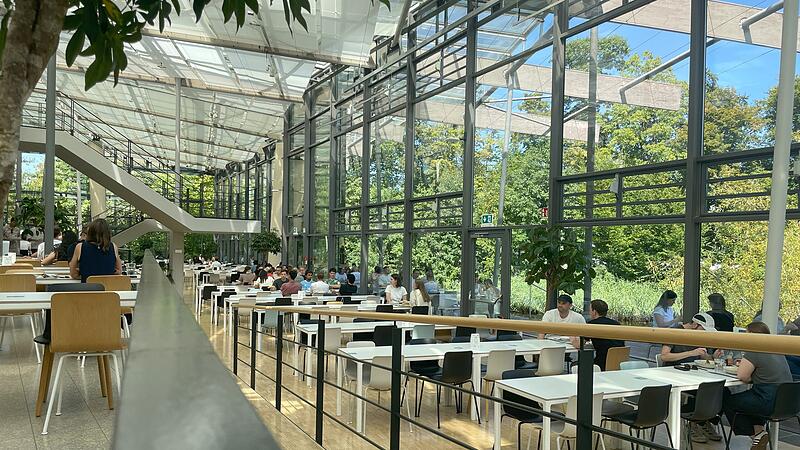 Die "Stripes" ist eine von zwei Kantinen auf dem Adidas Campus.