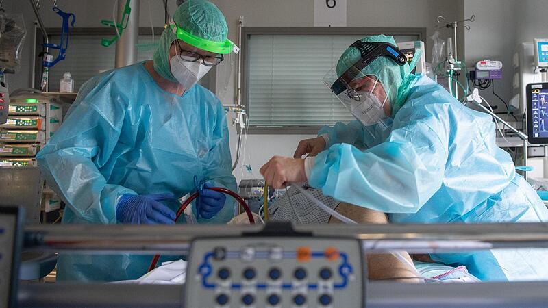 In den Krankenh&auml;usern nimmt die Zahl der Corona-Patienten wieder deutlich zu, auch im Lichtenfelser Klinikum ist das der Fall.