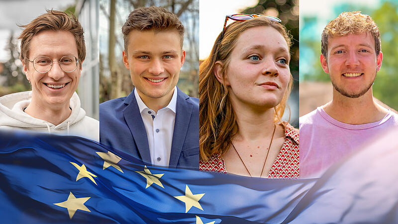 Erstmals d&uuml;rfen auch Bamberger ab 16 bei der Europawahl ihr Kreuzchen machen  &mdash; sehr zur Freude der Bamberger Jungorganisationen der Parteien CSU, SPD, FDP und Gr&uuml;ne.