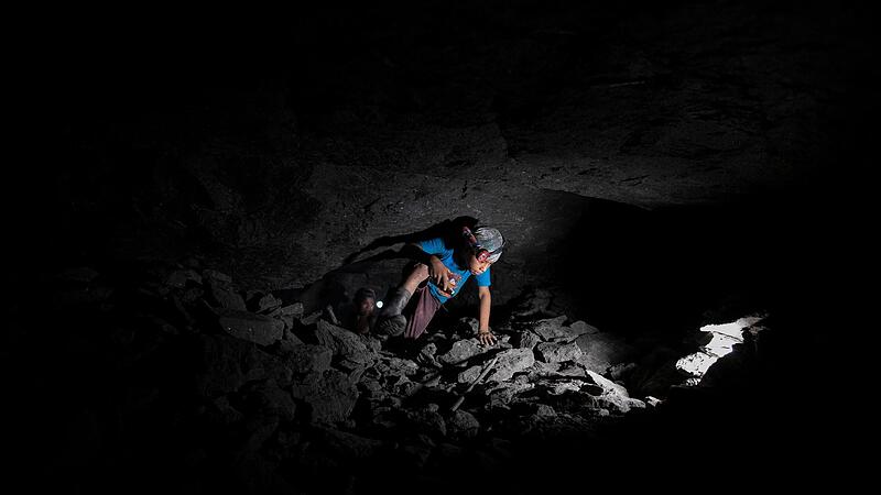 Ein elfj&auml;hriger Junge arbeitet in einer Bernsteinmine im Bundesstaat Chiapas in Mexiko.