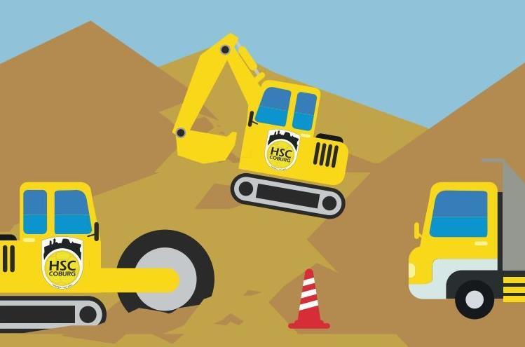 Viel zu tun gibt es auf der „Großbaustelle HSC“