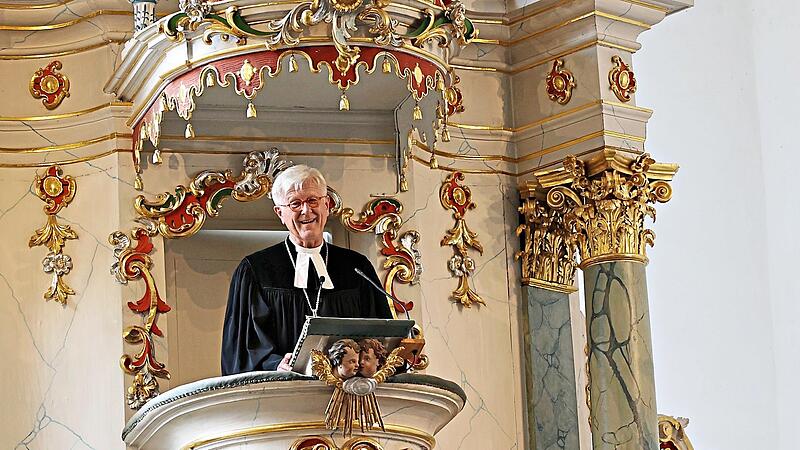 Die Botschaft, die der ehemalige evangelisch-lutherische Landesbischof Heinrich Bedford-Strohm zum Kirchenjubiläum sendete: Hoffnung und Zuversicht. Die Botschaft, die der ehemalige evangelisch-lutherische Landesbischof Heinrich Bedford-Strohm zum Kirchenjubiläum sendete: Hoffnung und Zuversicht.