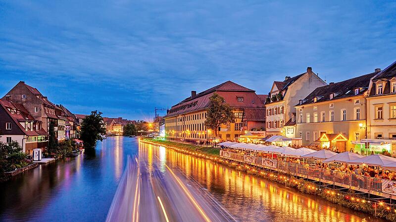 Stimmungsvolles Bild von der Sandkerwa