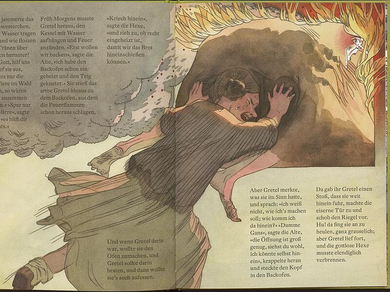 H&auml;nsel und Gretel Grimms M&auml;rchen